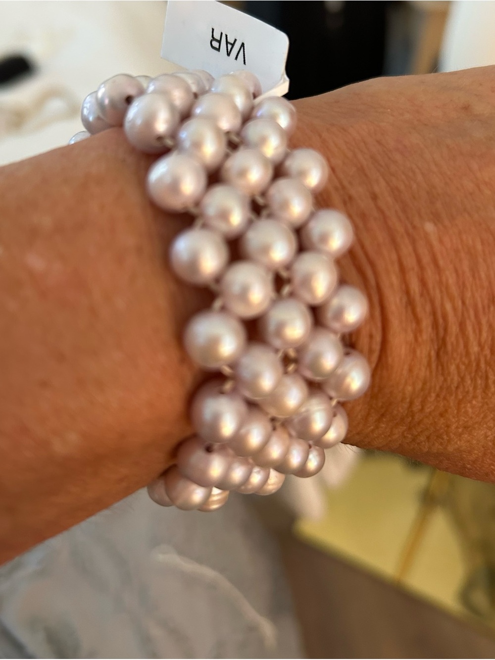 Elegant  Pearl Stretch Bracelet - Women Jewelry